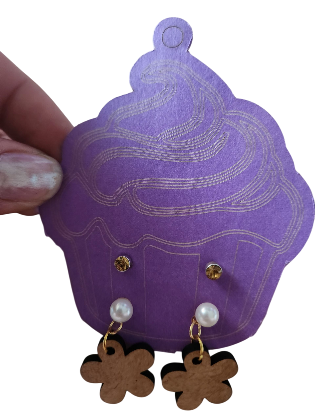 Earing Set With Earing Card