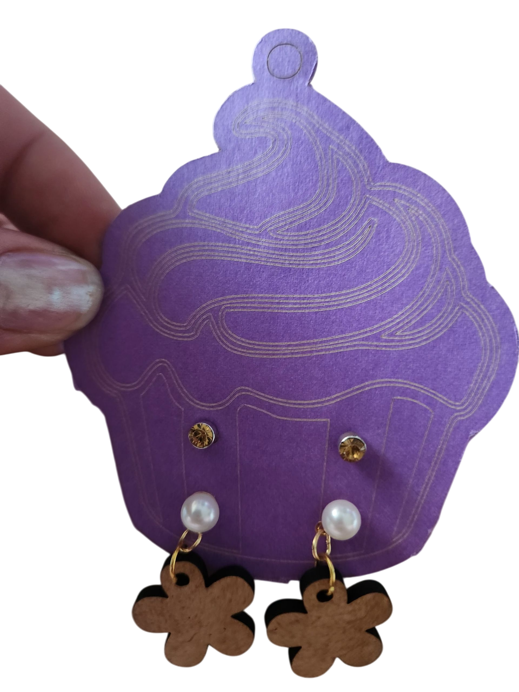 Earing Set With Earing Card