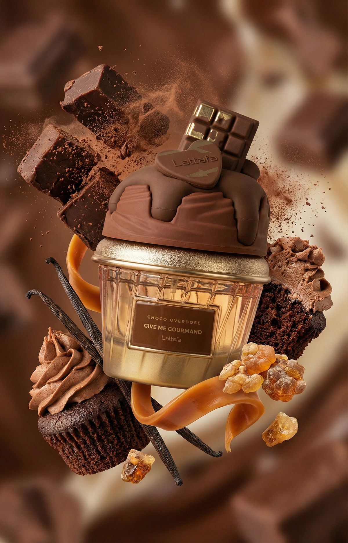 Choco Overdose Eau De Parfum Lataffa 75ml