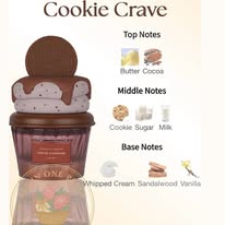 Cookie Crave Eau De Parfum Lataffa 75ml
