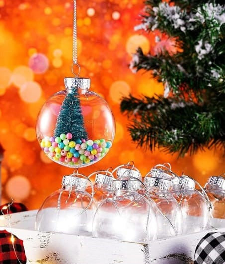 Fillable Christmas Decorative Ball