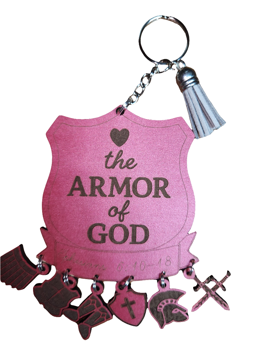 The Armor Of God Keychain