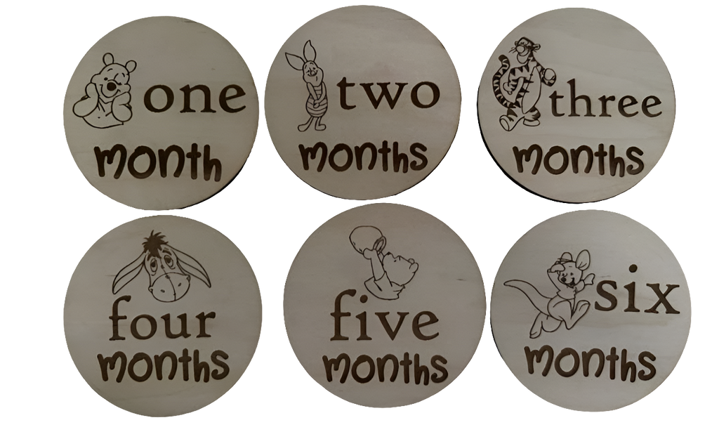 Baby Milestone Disks