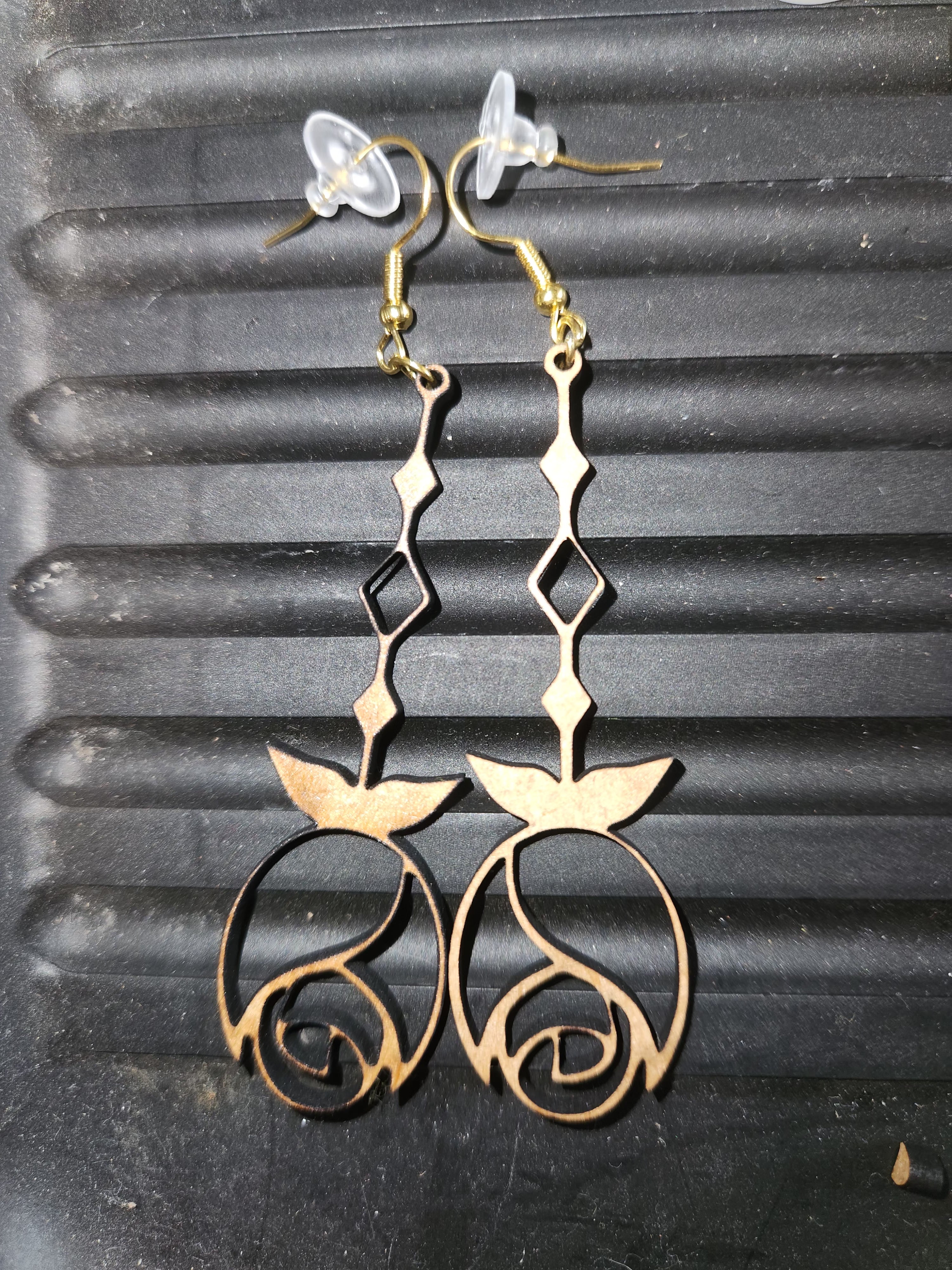 Wooden Earrings