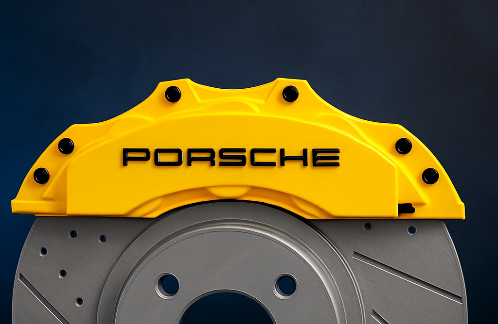 Pencil holder AMG Porsche BMW Audi RS brake caliper